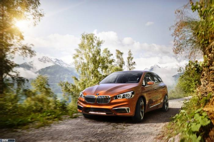 BMW представит на этой неделе новый Active Tourer Outdoor (16 фото)