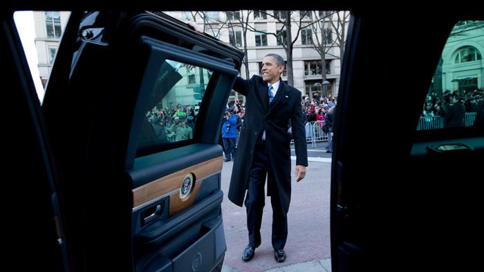 Бронированный автомобиль президента США (11 фото)