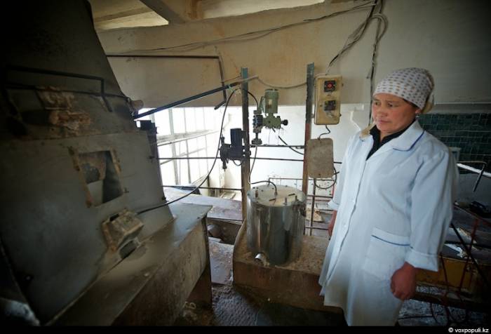 Добыча соли в Казахстане (32 фото)