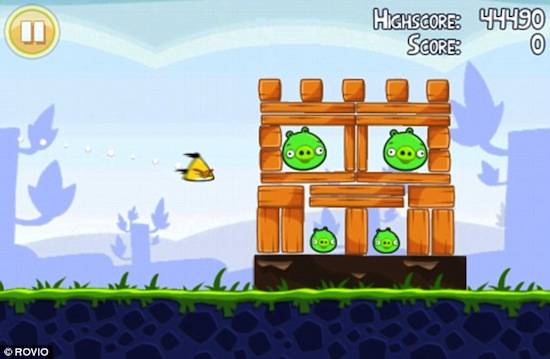  Angry Birds:          