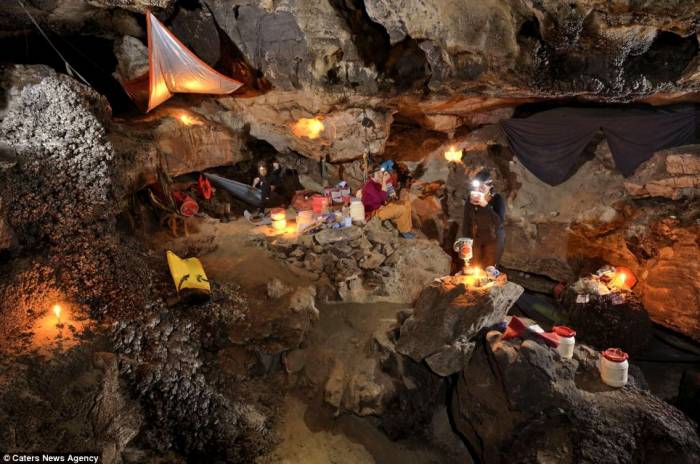 Исследователи обнаружили «затерянный мир» — пещеру настолько огромную, что внутри неё есть облака и туманы