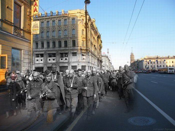  70 лет назад закончилась блокада Ленинграда (41 фото) 