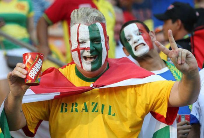  Самые яркие болельщики на Чемпионате мира по футболу в Бразилии (58 фото) 