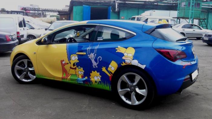  Opel Astra -The Simpsons (5 ) 