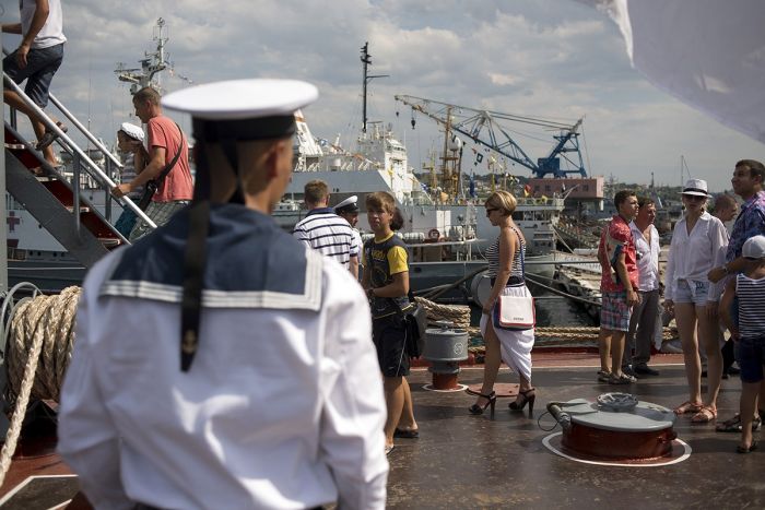 Празднование Дня Военно-Морского Флота в Севастополе (31 фото)