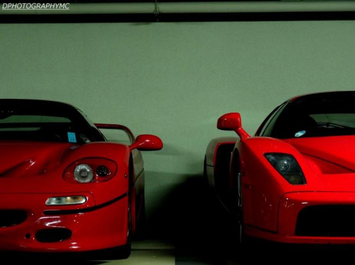 Владелец показал свою коллекцию Ferrari в Монако (14 фото)