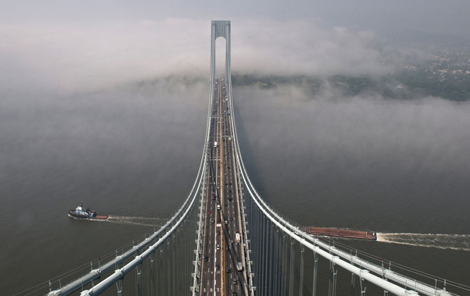 10 самых длинных висячих мостов в мире (10 фото)