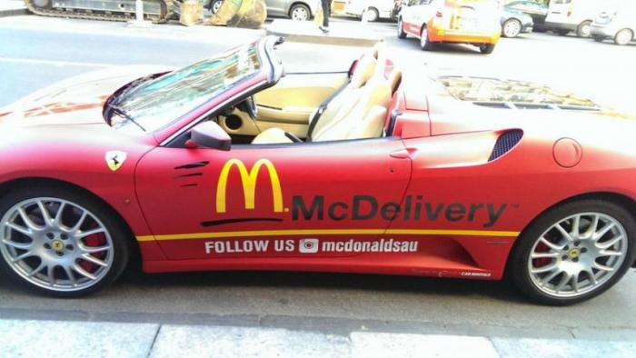   McDonald's    Lamborghini  Ferrari (4 )