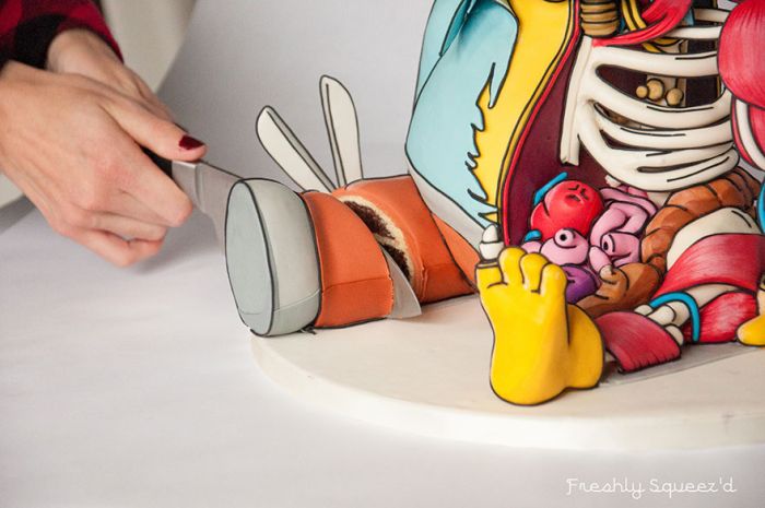 Торт, который стирает границы между едой и искусством (20 фото)