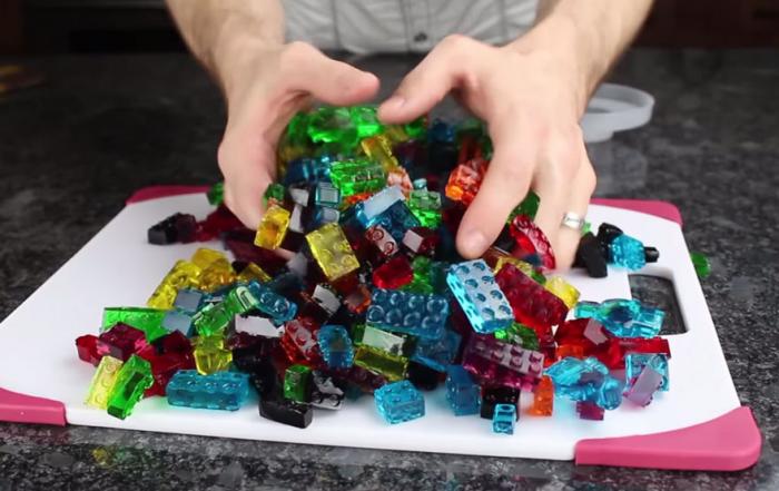 Как сделать Lego-мармеладки (8 фото)