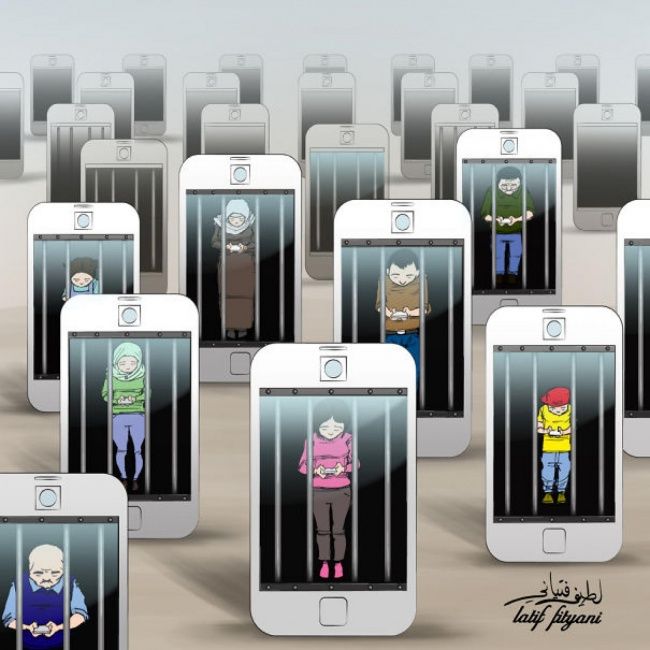О роли смартфонов в нашей жизни (20 картинок)