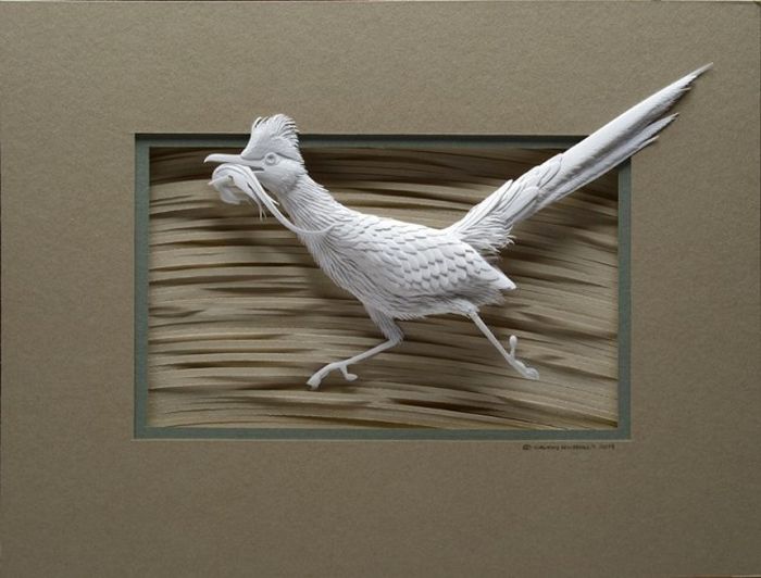 Великолепные бумажные животные Кэлвина Николлса (34 фото)