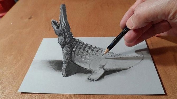 Невероятные иллюзии, нарисованные простым карандашом (25 фото)