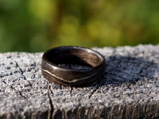 Как сделать кольцо из шпона